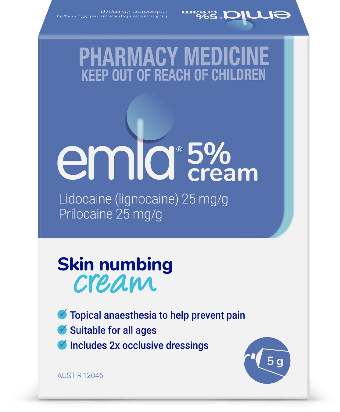 emla cream 1x5g